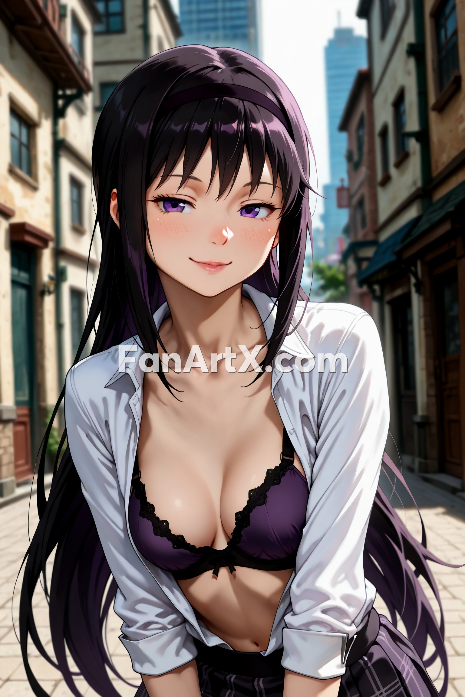 Akemi Homura Puella Magi Madoka Magica Fanart 2973070